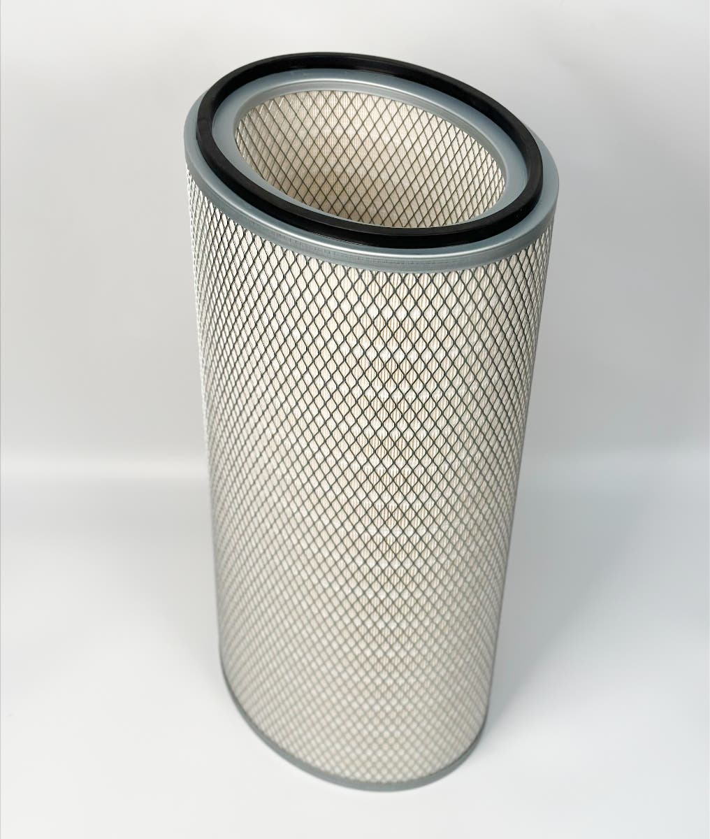 U.S. Air Filtration Oval Nanofiber FR Cartridge Filter, 11.4 x 14.4 x 26 inch, I30205