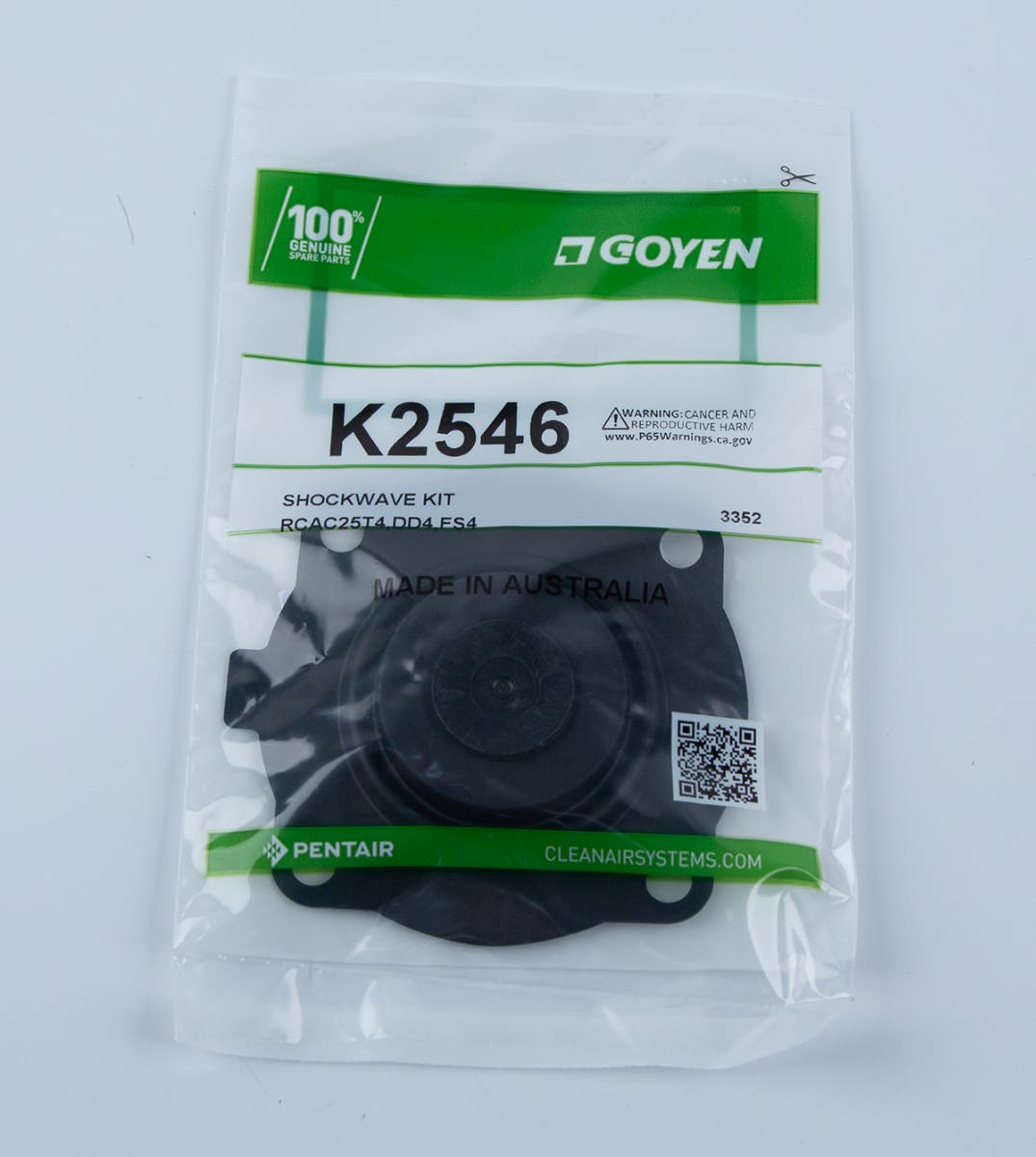 Goyen® Repair Kit for 4 Series Pulse Valves, K2546