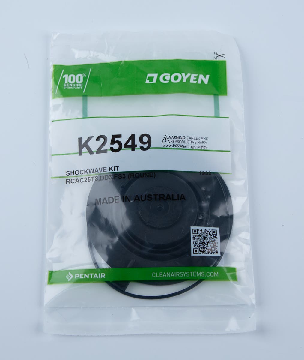 Goyen® Repair Kit for 3 Series Pulse Valves, K2549