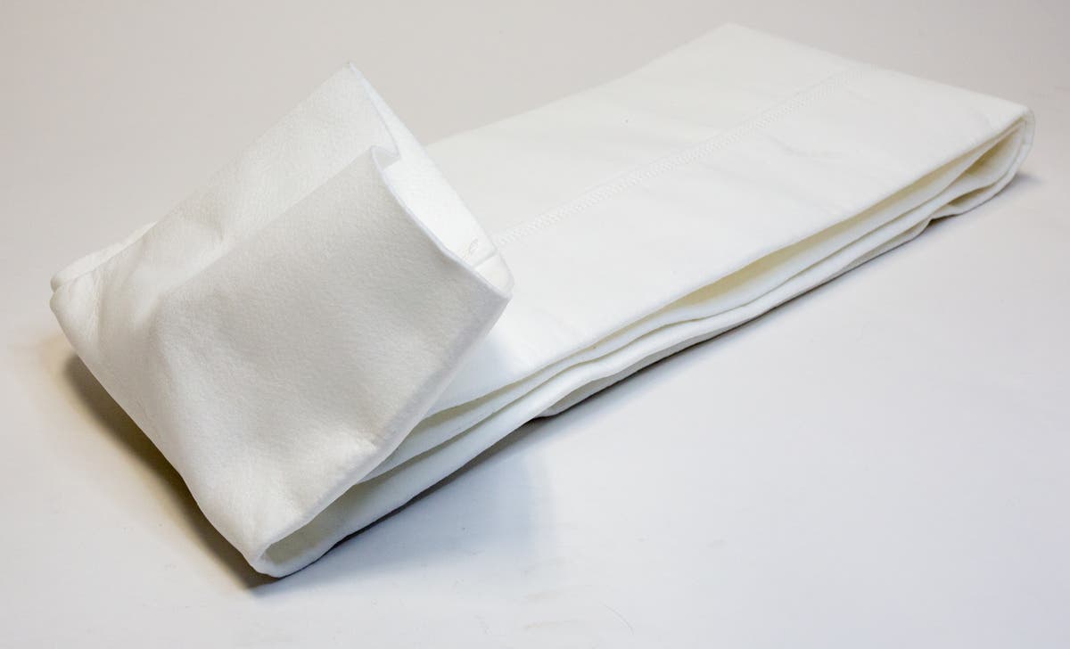 U.S. Air Filtration Polyester Pulse Jet Filter Bag for Bottom Load Dust Collectors, 6 x 103 in