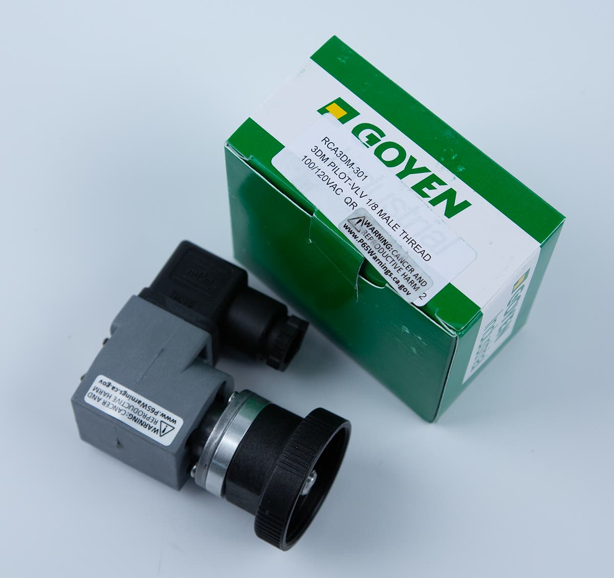 Goyen® Pilot Valve for 4 Series RCAC Pulse Valves, 1/8 inch, RCA3DM-301